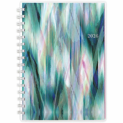 At-A-Glance Neo Weekly Monthly Planner Weekly, Monthly - 12 Month - January 2026 to December 2026 - 1 Week Double Page Layout - 5 1/2" x 8 1/2" Sheet Size - Twin Wire - Neo - Poly Cover - Dated Planning Page, Tabbed, Monthly Tab, Unruled Daily B (1764200)