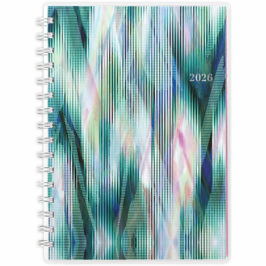At-A-Glance Neo Weekly Monthly Planner Weekly, Monthly - 12 Month - January 2026 to December 2026 - 1 Week Double Page Layout - 5 1/2" x 8 1/2" Sheet Size - Twin Wire - Neo - Poly Cover - Dated Planning Page, Tabbed, Monthly Tab, Unruled Daily B (1764200)