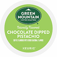 Green Mountain Coffee Roasters&reg; K-Cup Chocolate Dipped Pistachio Coffee Compatible with Keurig Brewer - Medium - Per Box - 24 K-Cup - K-Cup - Chocolate Dipped Pistachio - Kosher - 4 / Carton (0158CT)