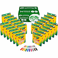 Crayola Bulk Broadline Marker Set Multi Ink - 10 / Pack (587771)