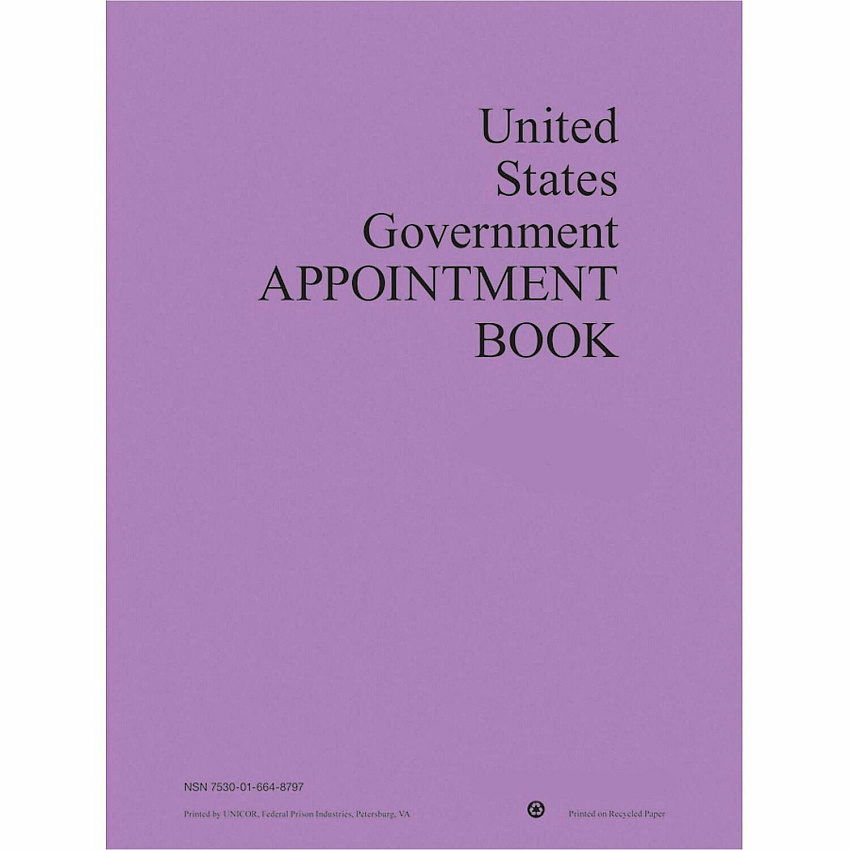 Unicor Weekly Appointment Book Weekly - 12 Month - January 2026 to December 2026 - 7:00 AM to 7:45 PM - Quarter-hourly - Monday - Sunday - 1 Week Double Page Layout - Spiral Bound - White - Appointment Schedule, Project Planner, Planner Page - 1 (6648897)