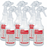 Maxim Facility+ One-Step Disinfectant For Multi Surface, Multipurpose - Concentrate - Liquid - 128 fl oz (4 quart) - Recommended For: Odor Remover, Mildew Odor Remover, Bacteria Remover, Germs Remover, Virus Remover, Mold Remover - Deodorize, F (04620086)