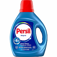 Persil ProClean Power-Liquid Detergent For Fabric, Laundry, Clothes - Liquid - 100 fl oz (3.1 quart) - Original Scent - 64 Loads - Recommended For: Stain Remover - Fade Resistant, Long Lasting - Blue - 1 Each (05449)