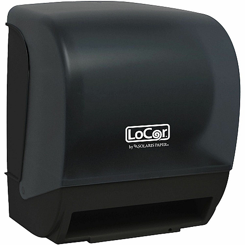 LoCor Electric Touchless Dispenser Touchless Dispenser - 10.2" Height x 13.6" Width x 16.4" Depth - Black - Hygienic, Hands-free, Durable - 1 Each (DA235B)