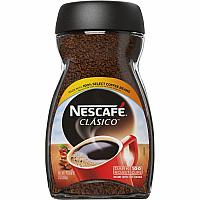 Nescafé Nescafe Instant Clasico Dark Roast Instant Coffee ( Dark - Instant - 6 / Carton 46123CT)