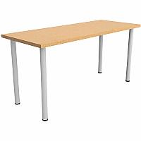 Safco Jurni Multi-Purp. Table w/Post Leg & Glides Powder Coated Post Leg Base - Modern Style x 60