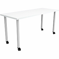 Safco Jurni Multi-Purp. Table w/Post Leg & Casters Powder Coated Post Leg Base - 60