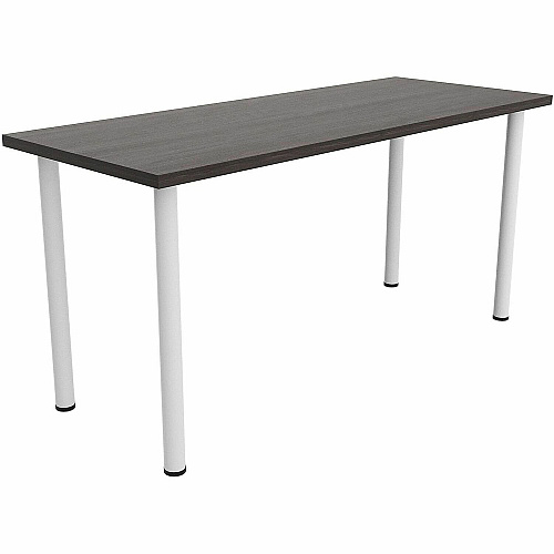 Safco Jurni Multi-Purp. Table w/Post Leg & Glides Powder Coated Post Leg Base - Modern Style x 60" Table Top Width x 24" Table Top Depth x 1.10" Table Top Thickness - 29" Height - Multipurpose - Assembly Required - Asian Night - Laminate To (JN6024FTGANT)