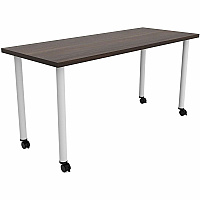 Safco Jurni Multi-Purp. Table w/Post Leg & Casters Powder Coated Post Leg Base - 60
