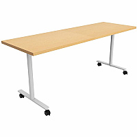 Safco Jurni Multi-Purpose Table with T-Leg & Casters Laminated Top - Powder Coated T-shaped Base - 72