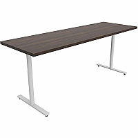 Safco Jurni Multi-Purpose Table with T-Leg & Glides Laminated Top - Powder Coated T-shaped, Textured Base - 72" Table Top Width x 24" Table Top Depth x 1.10" Table Top Thickness - 29" Height - Multipurpose - Assembly Required - Columbian Wa (JN7224FXGCWN)