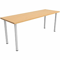 Safco Jurni Multi-Purpose Table with Post Leg & Glides Laminated Top - Powder Coated Post Leg Base - 72