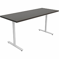 Safco Jurni Multi-Purp. Table w/T-Leg & Glides Textured T-shaped, Powder Coated Base - Modern Style x 60