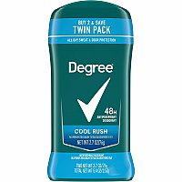 Degree Men Cool Rush Antiper. & Deodorant Arctic - 2 Day - 2 / Pack (02670)
