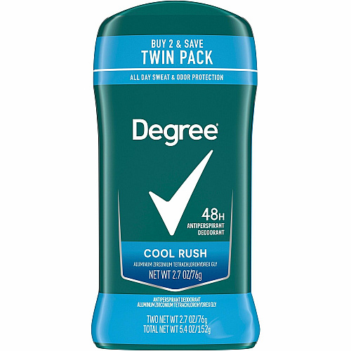 Degree Men Cool Rush Antiper. & Deodorant Arctic - 2 Day - 2 / Pack (02670)