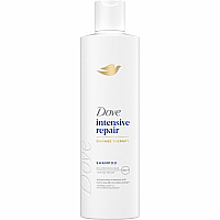 Dove Intensive Repair Hair Shampoo For Curly Hair - 12 fl oz (354.9 mL) - Bottle Dispenser - Hair - White - 1 Each (08053)