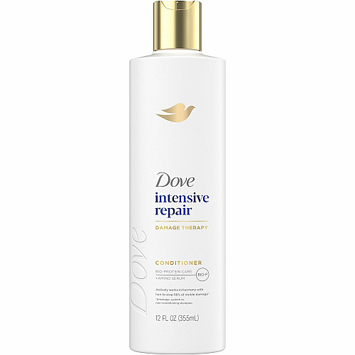 Dove Intensive Repair Hair Conditioner 12 fl oz (354.9 mL) - Bottle Dispenser - Hair - White - Moisturizing - 1 Each (03305)