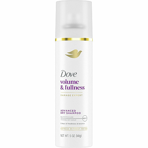 Dove Volume & Fullness Advanced Dry Shampoo For Dry Hair - 7.3 fl oz (215.9 mL) - Hair - White - Residue-free - 1 Each (45986)