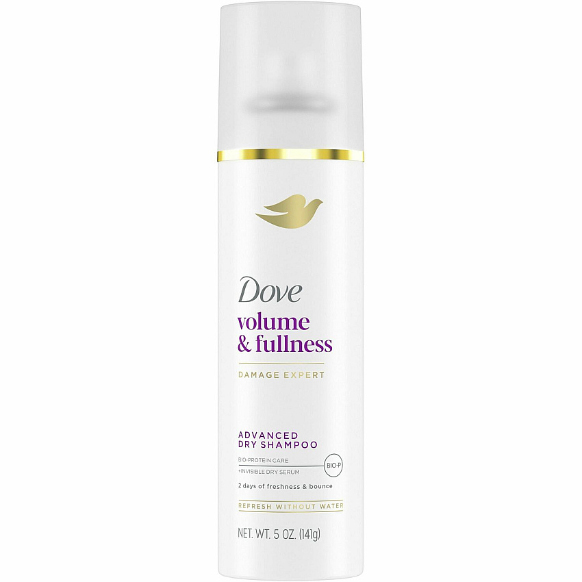 Dove Volume & Fullness Advanced Dry Shampoo For Dry Hair - 7.3 fl oz (215.9 mL) - Hair - White - Residue-free - 1 Each (45986)