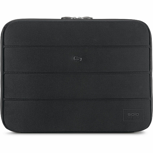 Solo Carrying Case (Sleeve) for 17.3" Notebook - Black Scratch Resistant - Neoprene Body - Checkpoint Friendly - 13" Height x 1.5" Width x 17.5" Depth - 1 Each (PRO1174U4)