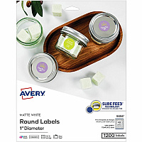 Avery Matte White 1