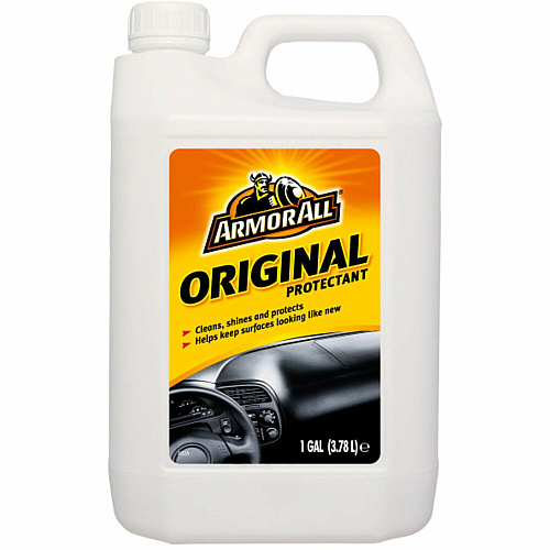 Armor All Original Protectant Spray For Car, Plastic, Consoles - 1 gal - Non-greasy, UV Resistant, Damage Resistant, Crack Resistant, Fade Resistant, Discoloration Resistant - White - 4 / Carton (AA10710ABCT)