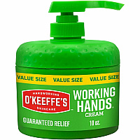 O'Keeffe's Working Hands Hand Cream Pump Cream - For Dry Skin - Applicable on Hand - Skin - Moisturising, Non-greasy, Unscented - 1 Each (116639)
