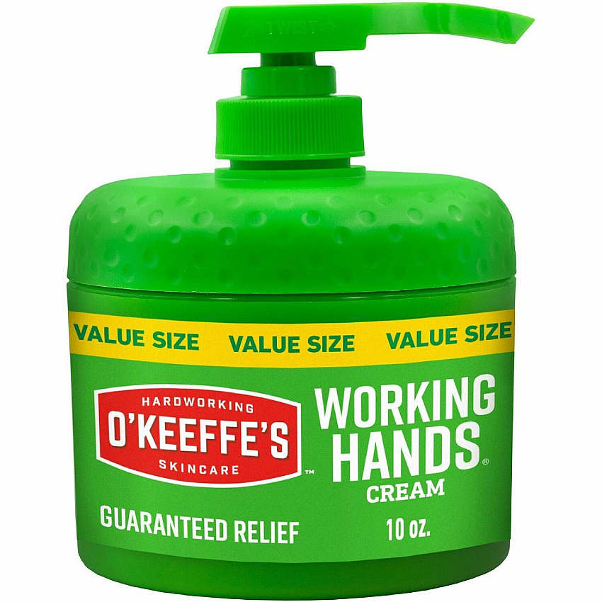 O'Keeffe's Working Hands Hand Cream Pump Cream - For Dry Skin - Applicable on Hand - Skin - Moisturising, Non-greasy, Unscented - 1 Each (116639)