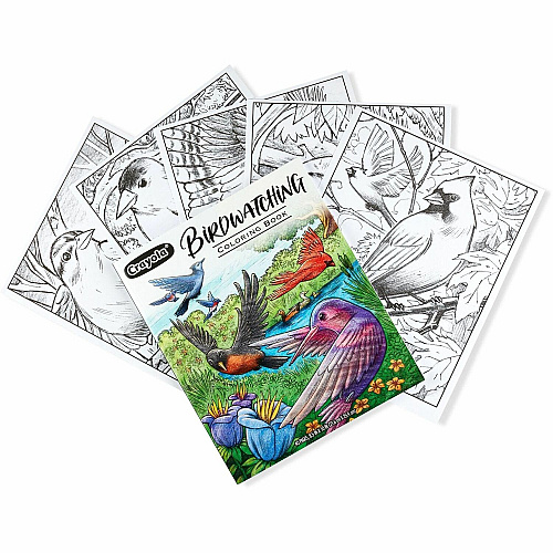 Crayola Bird Watching Coloring Book Printed Book 40 Pages - Book (041133)