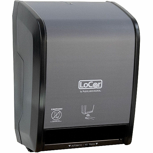 LoCor Next Gen. Elec. HWRT DIspenser 9.7" Height x 12.1" Width x 16.6" Depth - Matte Gray - 1 Each (D68002N)