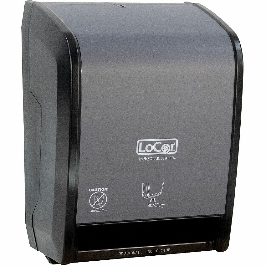 LoCor Next Gen. Elec. HWRT DIspenser 9.7" Height x 12.1" Width x 16.6" Depth - Matte Gray - 1 Each (D68002N)