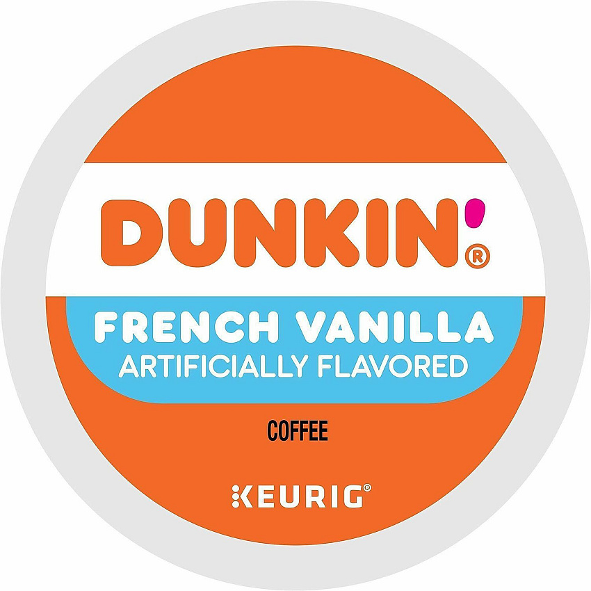 Dunkin Donuts Dunkin'&reg; K-Cup, Pod French Vanilla Coffee (1268CT)