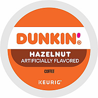 Dunkin Donuts Dunkin' Donuts&reg; K-Cup Hazelnut Coffee (1270CT)
