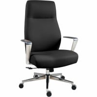 Lorell Big & Tall Mid-back Leather Task Chair (LLR62618