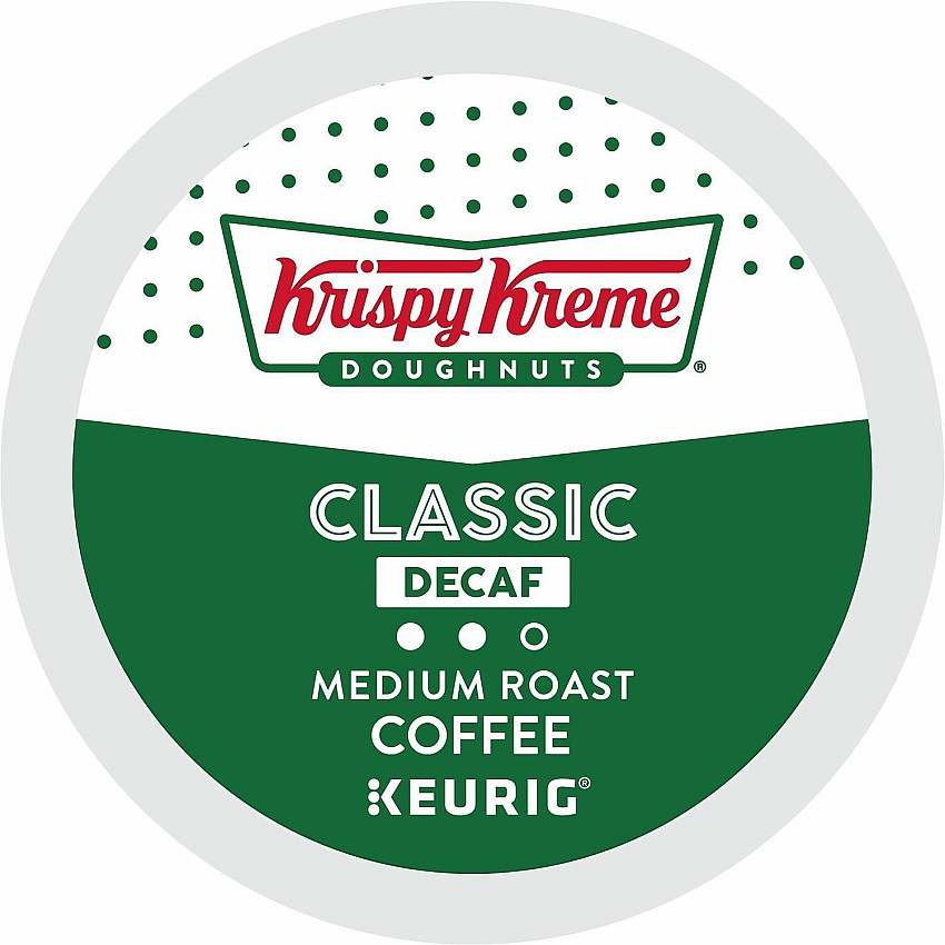 Krispy Kreme Doughnuts&reg; K-Cup, Pod Classic Decaf Coffee (6111CT)