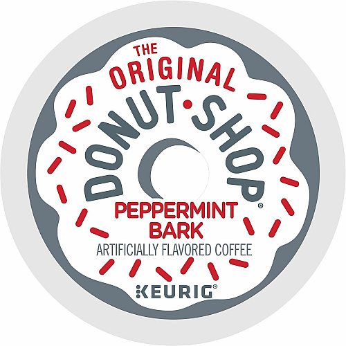 The Original Donut Shop&reg; K-Cup, Pod Green Mountain Peppermint Bark Coffee (7428CT)