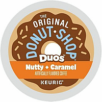 The Original Donut Shop&reg; K-Cup, Pod Duos Nutty + Caramel Coffee (7476CT)