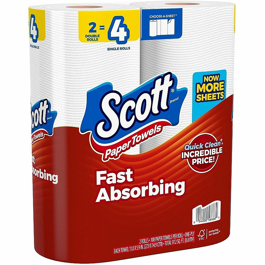 Scott Choose-A-Sheet Paper Towels (56666)