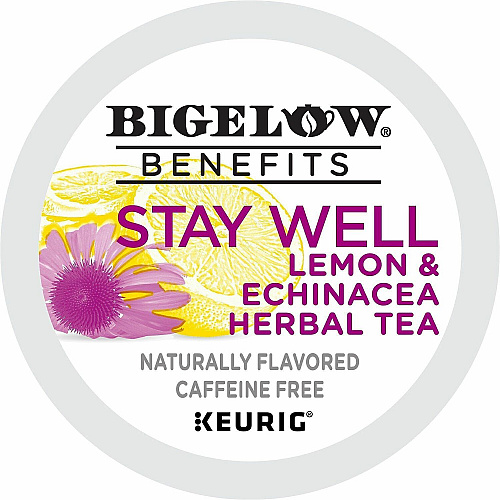 Bigelow&reg; Lemon & Echinacea Herbal Tea Herbal Tea K-Cup (2025CT)