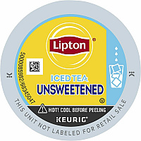 Lipton&reg; Unsweetened Iced Black Tea Black Iced Tea K-Cup, Pod (0543CT)