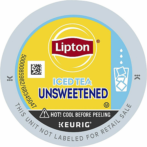 Lipton&reg; Unsweetened Iced Black Tea Black Iced Tea K-Cup, Pod (0543CT)