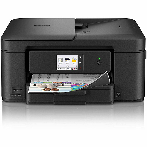 Brother Work Smart MFC-J1410DW Wired & Wireless Inkjet Multifunction Printer - Color - Black
