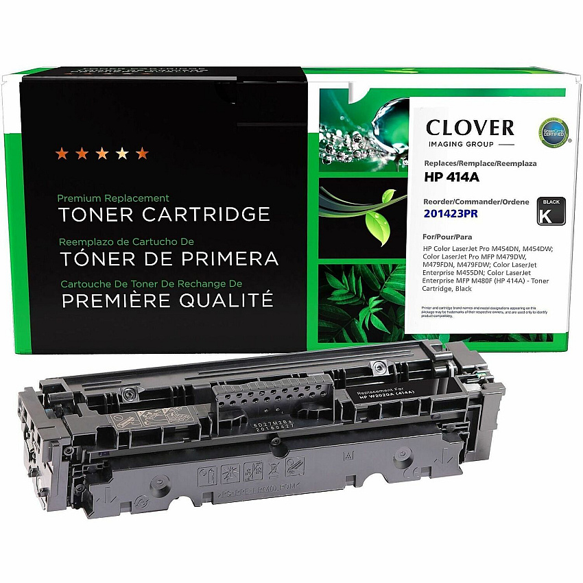 Elite Image Remanufactured Laser Toner Cartridge - Alternative for HP 414A - Black - 1 Each 2400 Pages - 1 Each (76316)