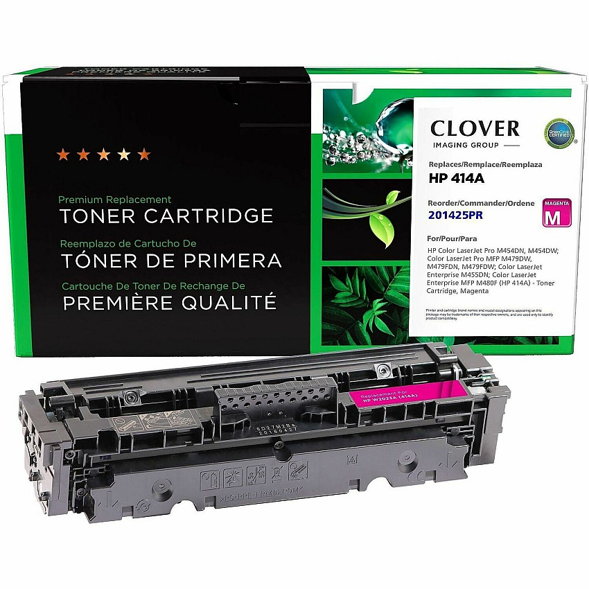 Elite Image Remanufactured Laser Toner Cartridge - Alternative for HP 414A - Magenta - 1 Each 2100 Pages - 1 Each (76319)