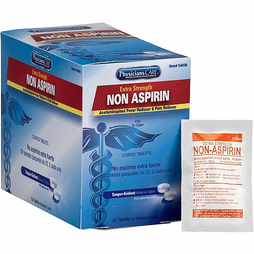 PhysiciansCare ExtraStrength Acetaminophen Tablets (54036)