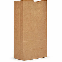 AJM #20 Tall Extra Heavy-Duty Kraft Paper Grocery Bags (GBN120G5CEHT)