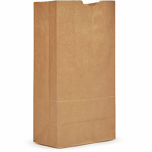 AJM #20 Tall Extra Heavy-Duty Kraft Paper Grocery Bags (GBN120G5CEHT)