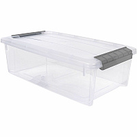 IRIS 6.2 QT Stack-and-Pull Storage Tote (300008)