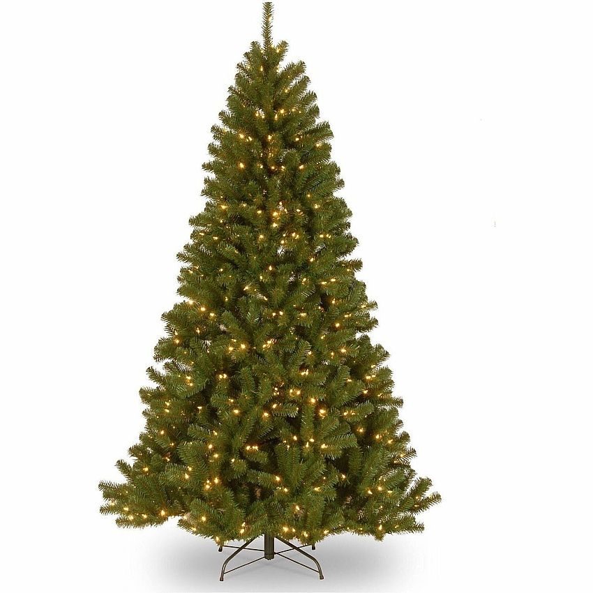 National Tree Company National Tree North Valley Spruce Christmas Tree - Green Christmas Theme - Vertical - 1 Each (729083021725)