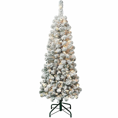 National Tree Company National Tree Acacia Christmas Tree - Green Christmas Theme - Vertical - 1 Each (729083275074)